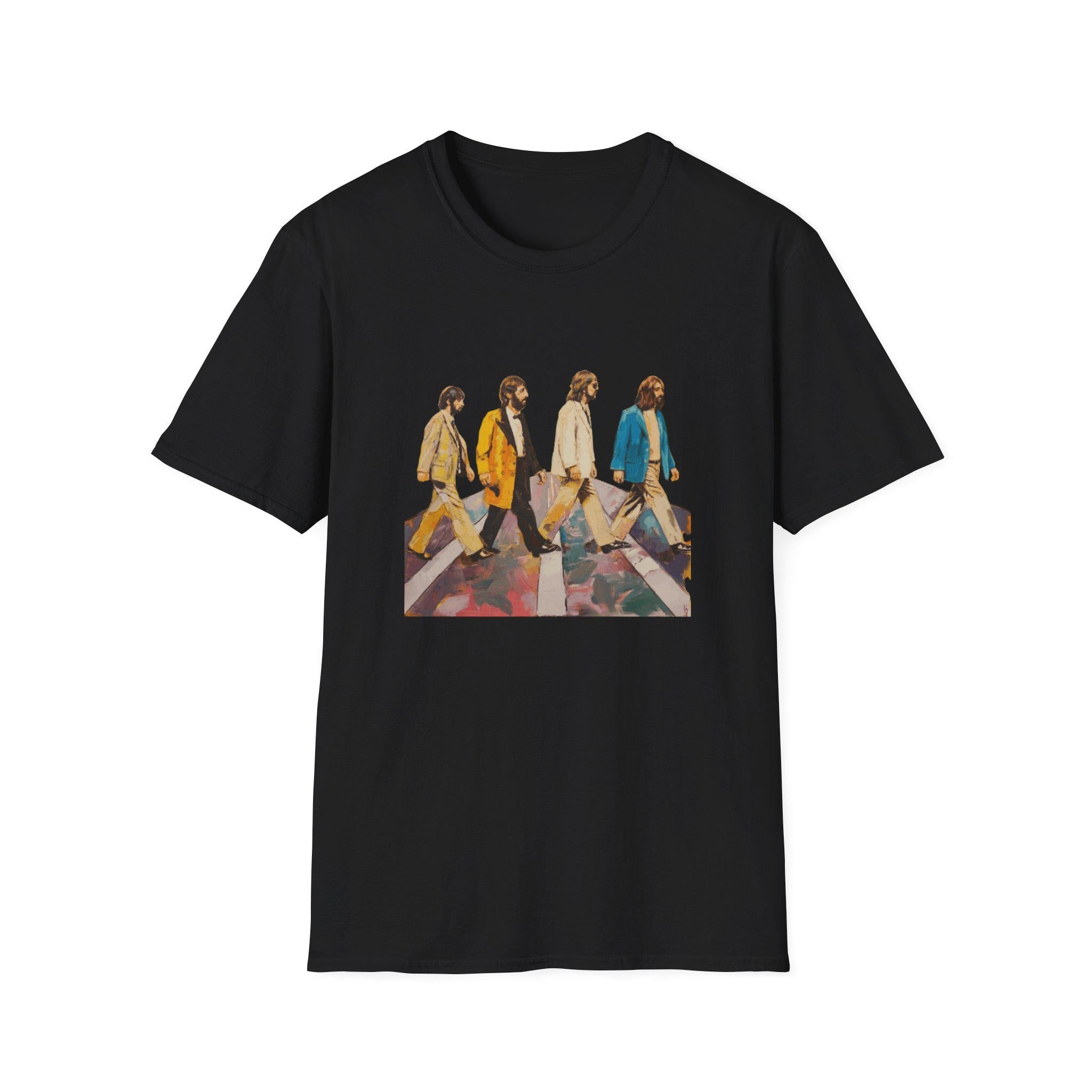 Beatles Abbey Road T-Shirt, Retro Music Band Tee