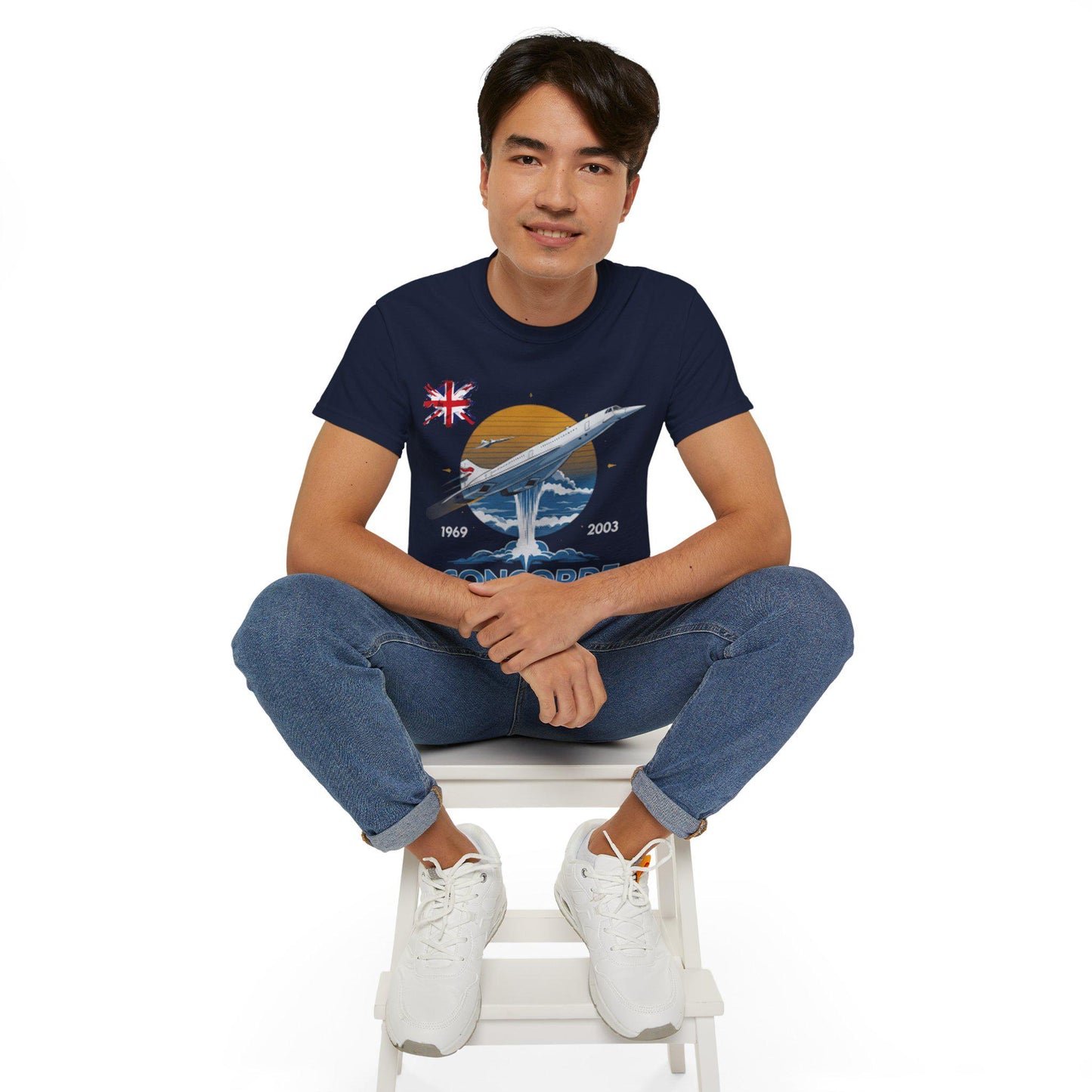 Concorde Flight T-Shirt, Aircraft Tee, Airplane Shirt, Aviation Gift, Pilot Top