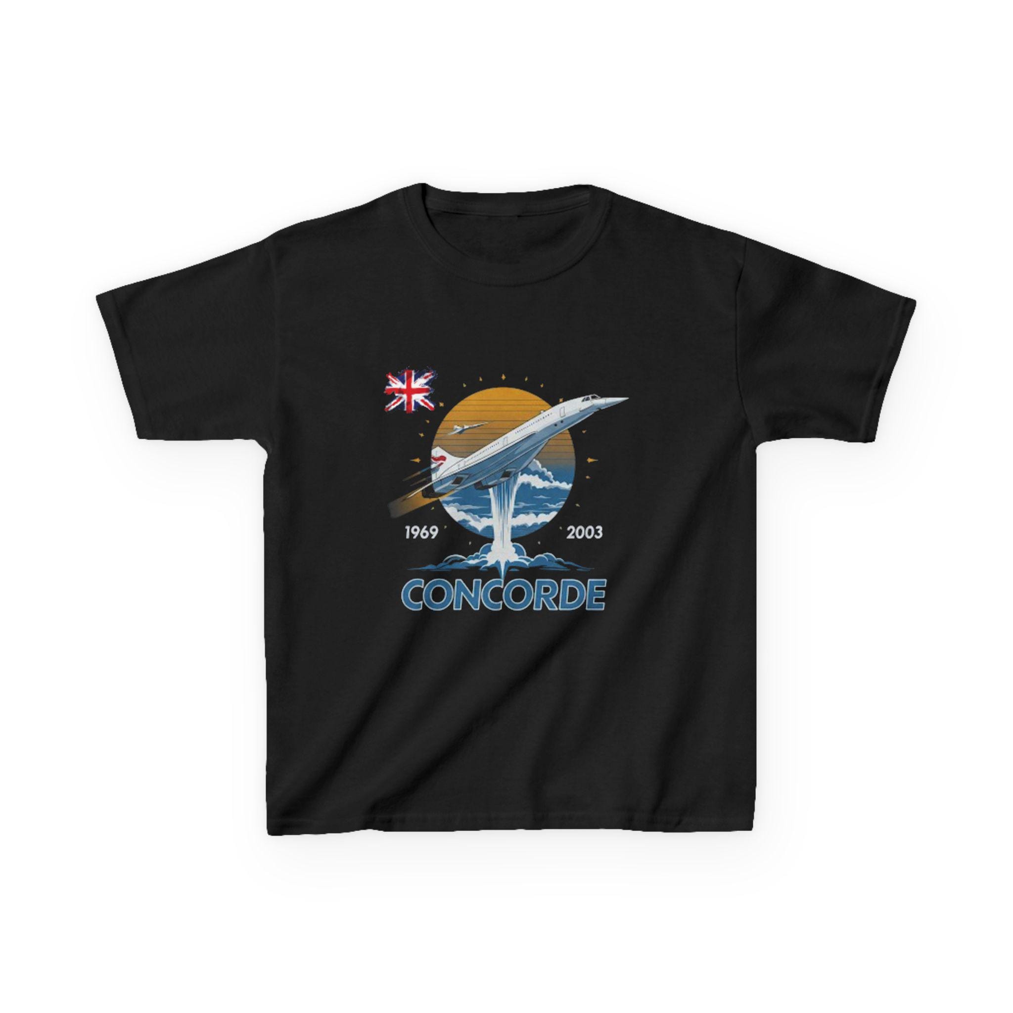 Concorde Airplane Kids T-Shirt | Supersonic Jet Graphic Tee