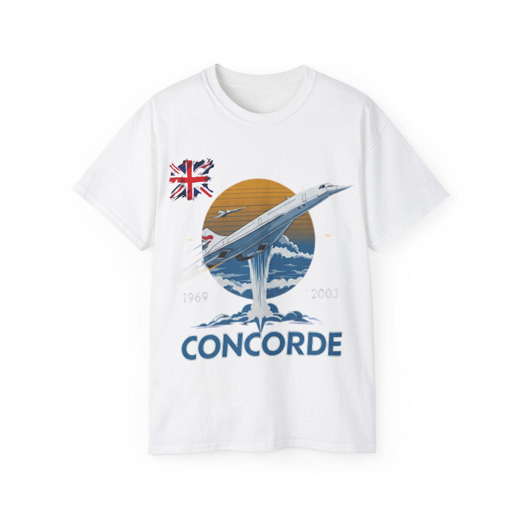 Concorde Flight T-Shirt, Aircraft Tee, Airplane Shirt, Aviation Gift, Pilot Top