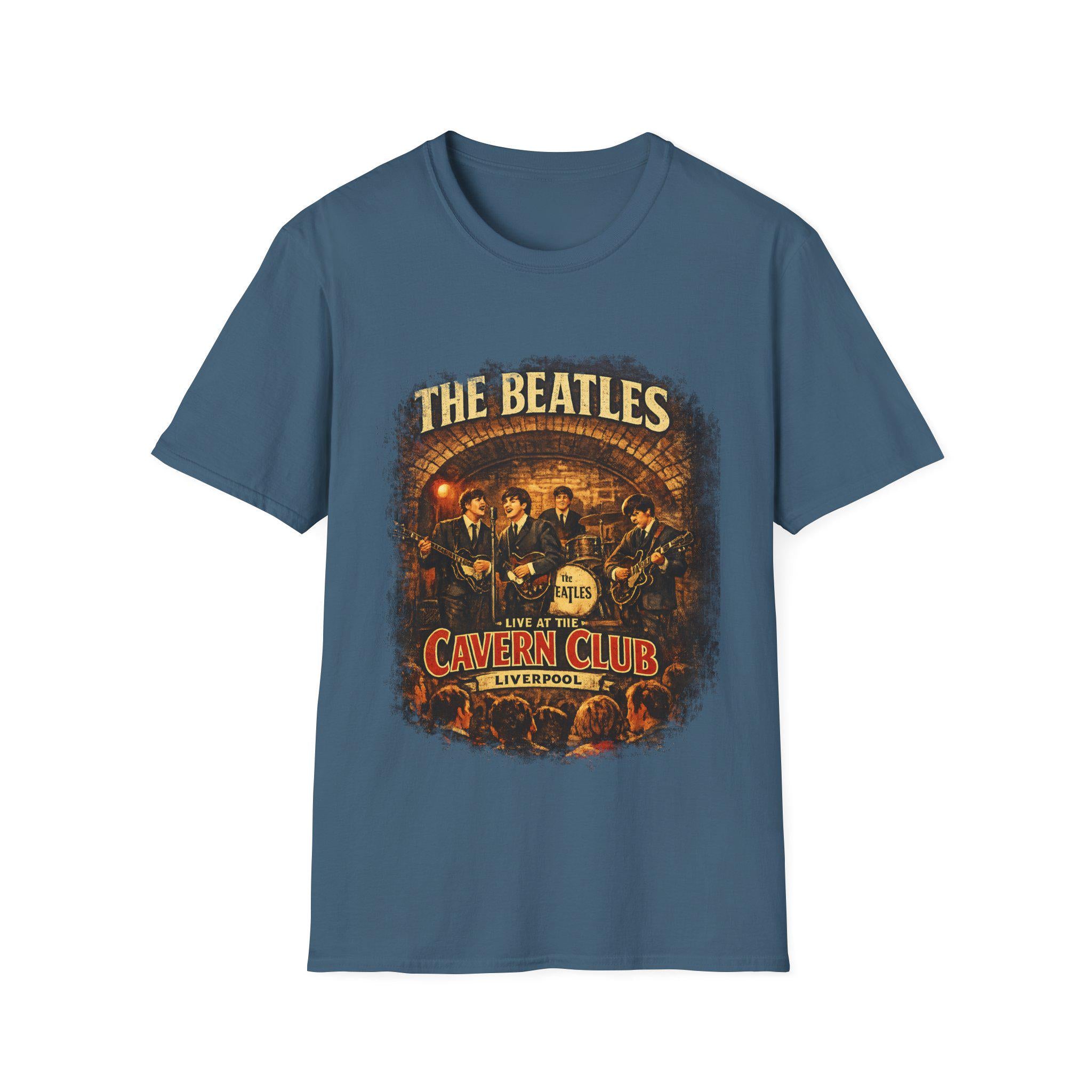 Beatles Cavern Club Liverpool T-Shirt | Vintage Band Illustration