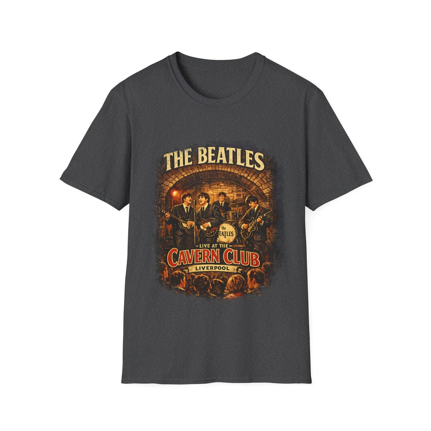 Beatles Cavern Club Liverpool T-Shirt | Vintage Band Illustration