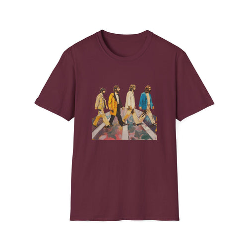 Beatles Abbey Road T-Shirt, Retro Music Band Tee