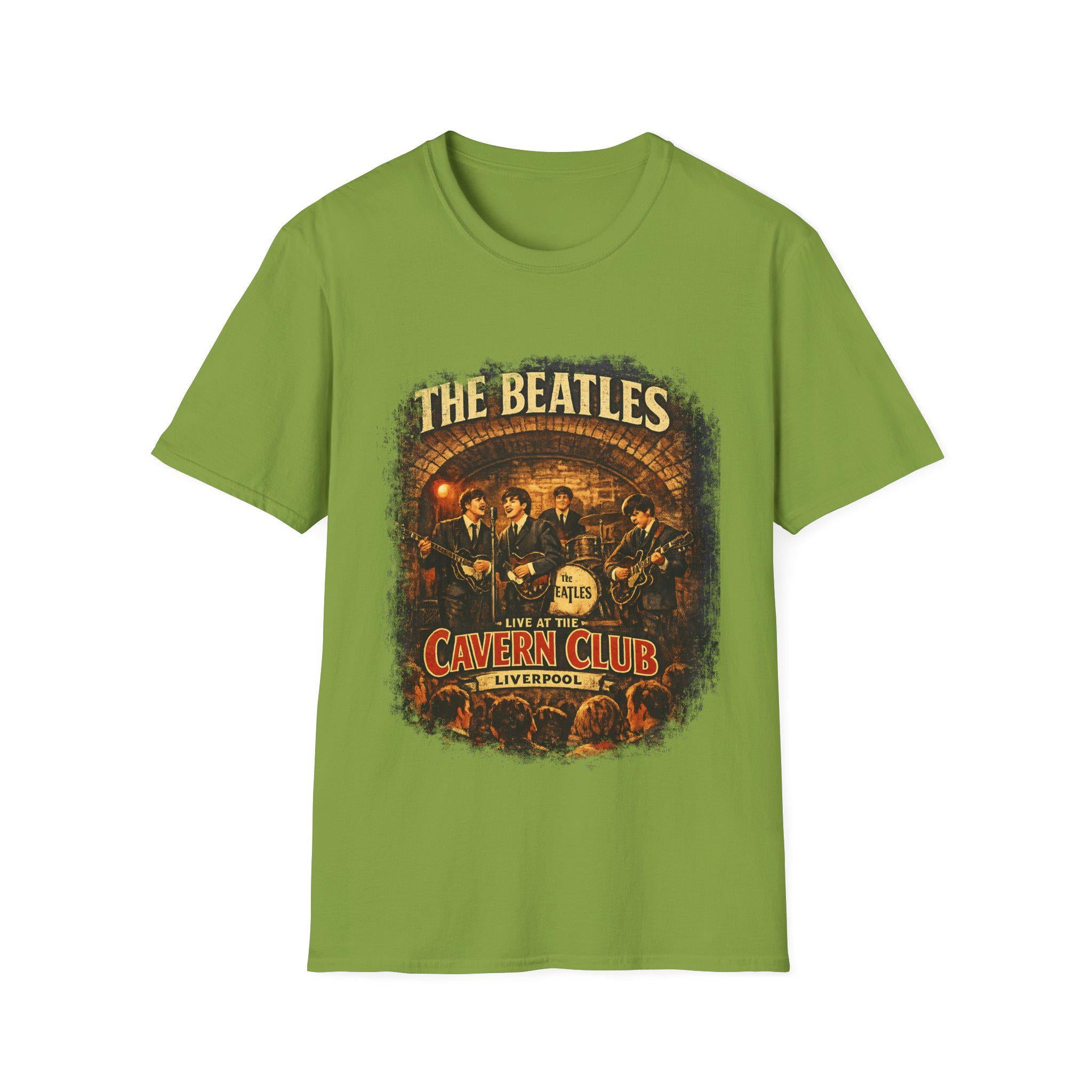 Beatles Cavern Club Liverpool T-Shirt | Vintage Band Illustration