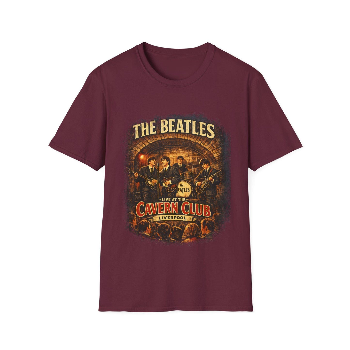 Beatles Cavern Club Liverpool T-Shirt | Vintage Band Illustration