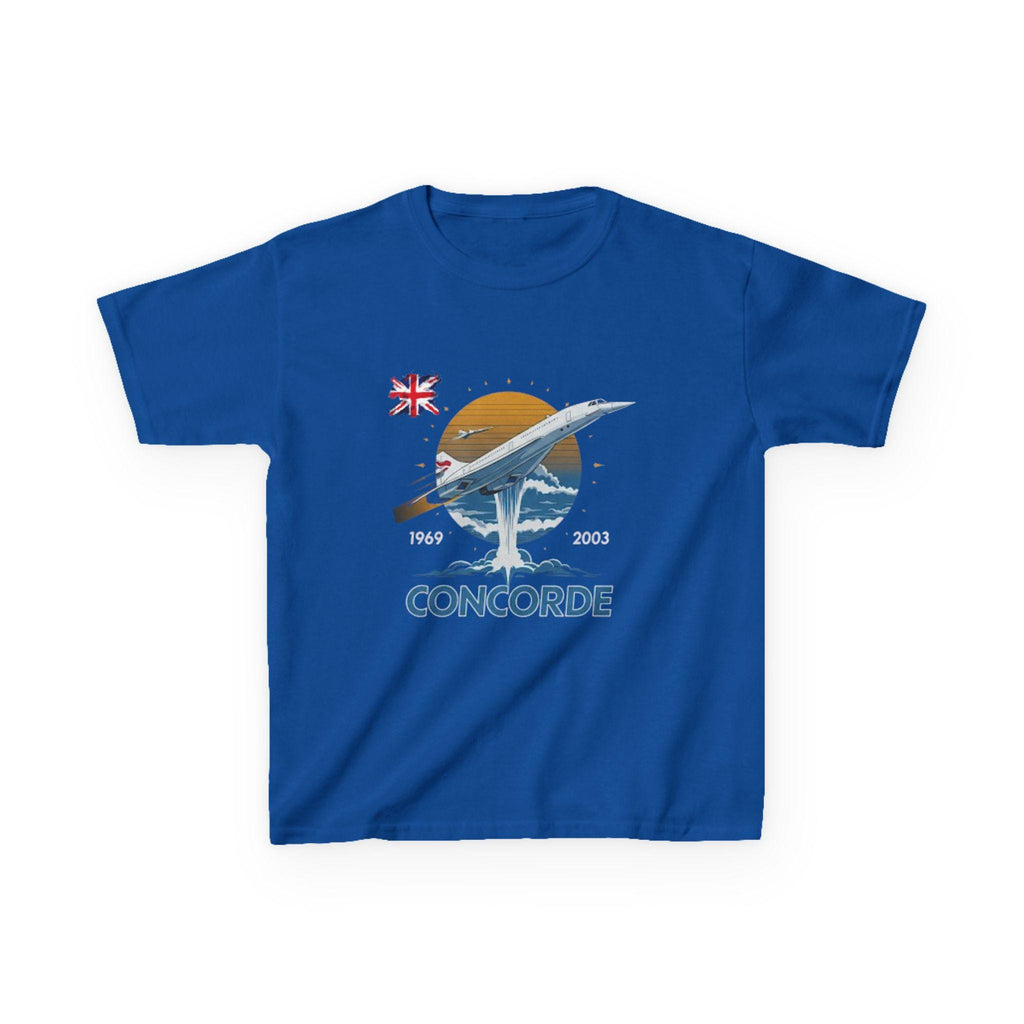 Concorde Airplane Kids T-Shirt | Supersonic Jet Graphic Tee