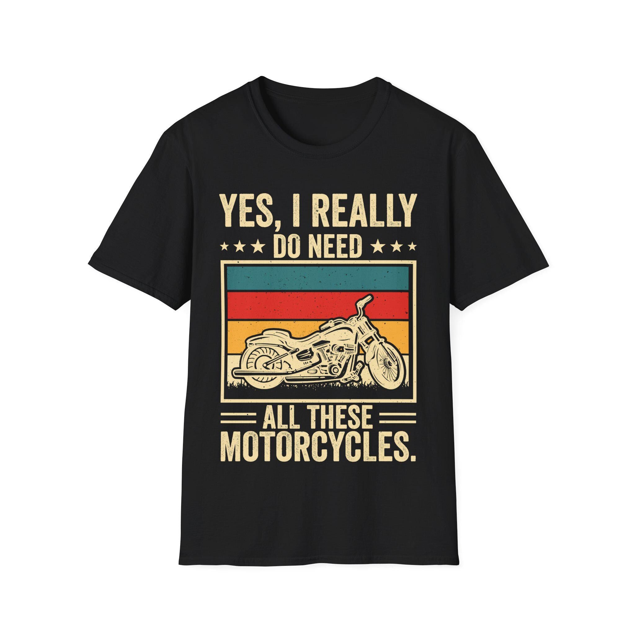 Motorbike Lover Softstyle T-Shirt, Motorcycle Enthusiast
