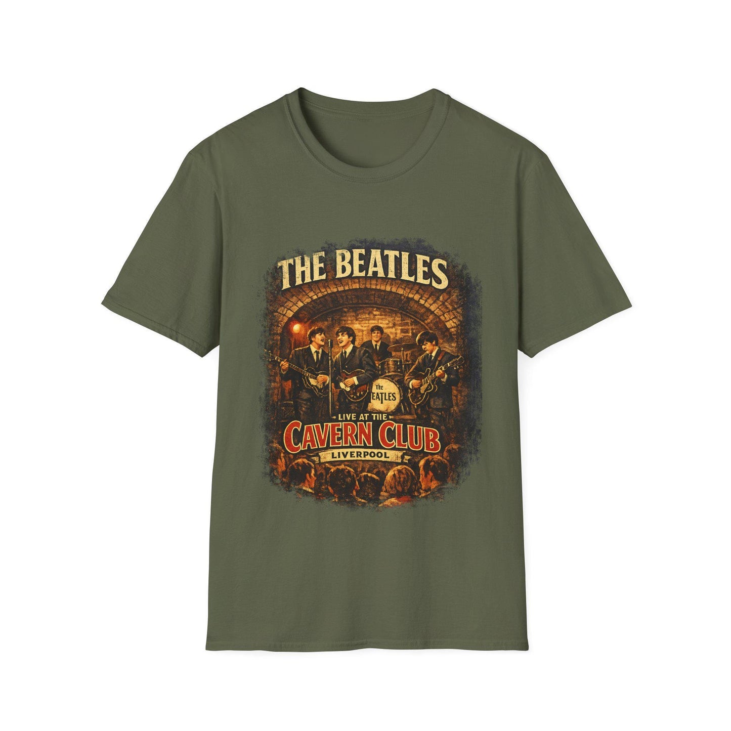 Beatles Cavern Club Liverpool T-Shirt | Vintage Band Illustration