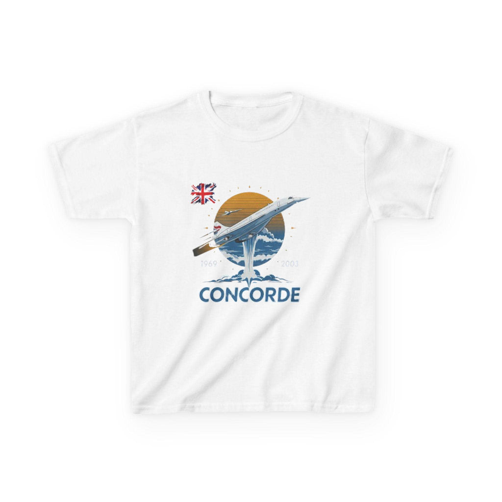 Concorde Airplane Kids T-Shirt | Supersonic Jet Graphic Tee