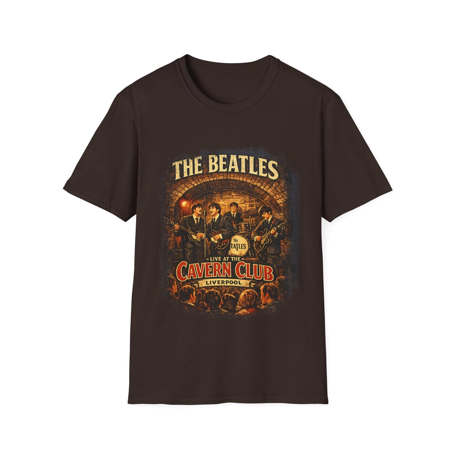 Beatles Cavern Club Liverpool T-Shirt | Vintage Band Illustration