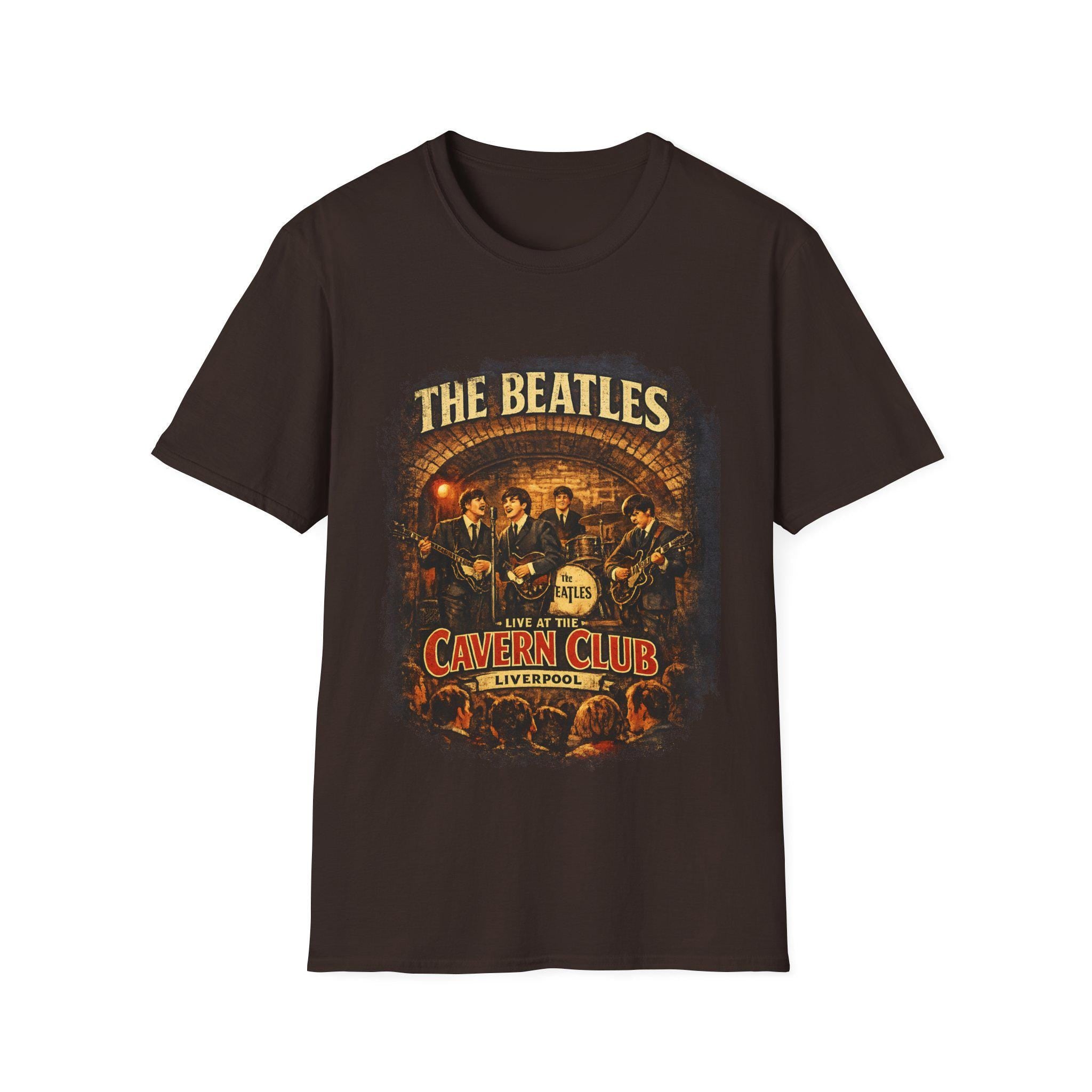 Beatles Cavern Club Liverpool T-Shirt | Vintage Band Illustration