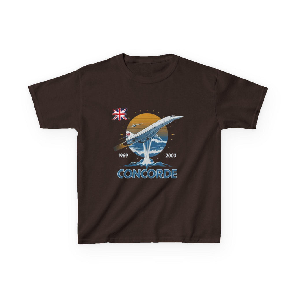 Concorde Airplane Kids T-Shirt | Supersonic Jet Graphic Tee