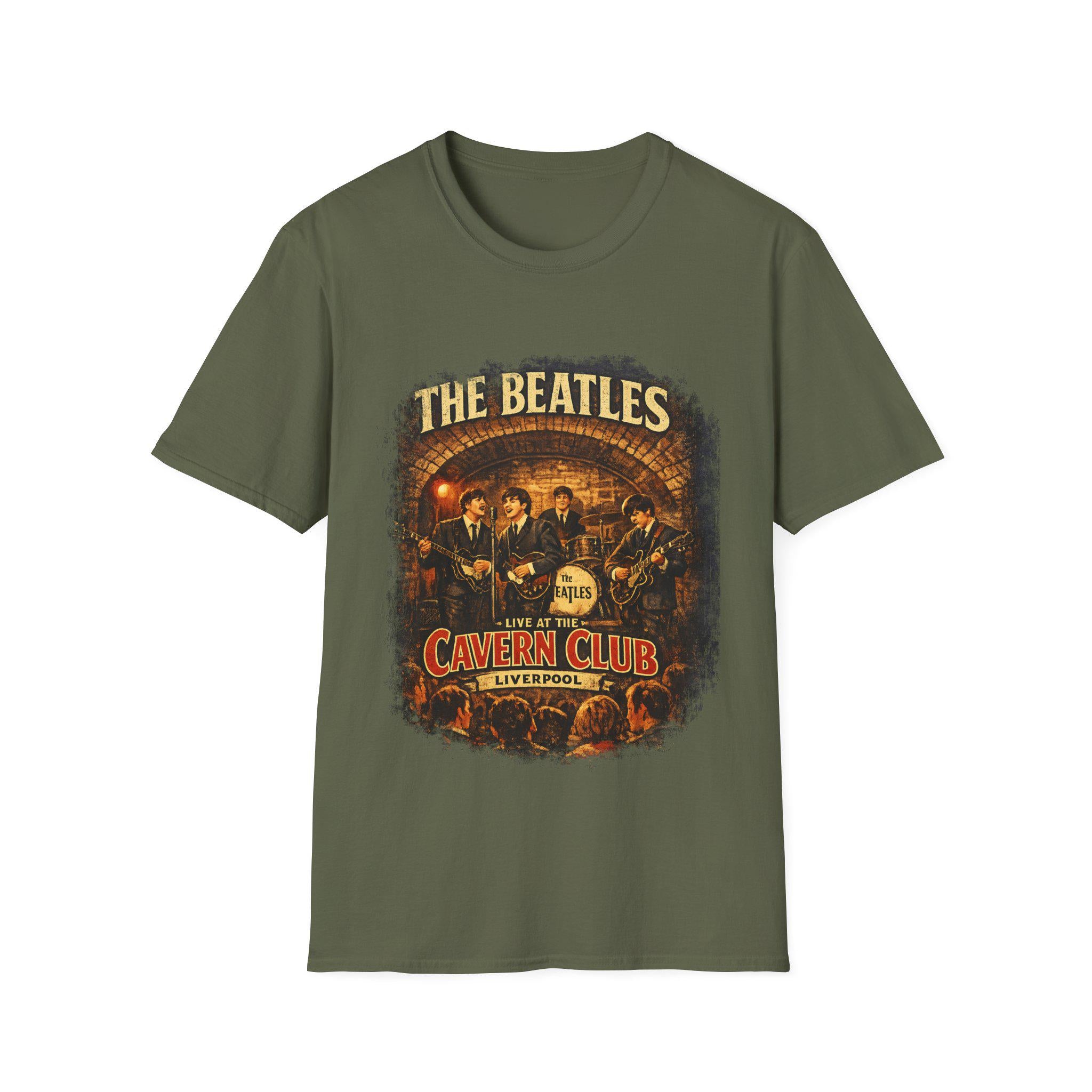 Beatles Cavern Club Liverpool T-Shirt | Vintage Band Illustration