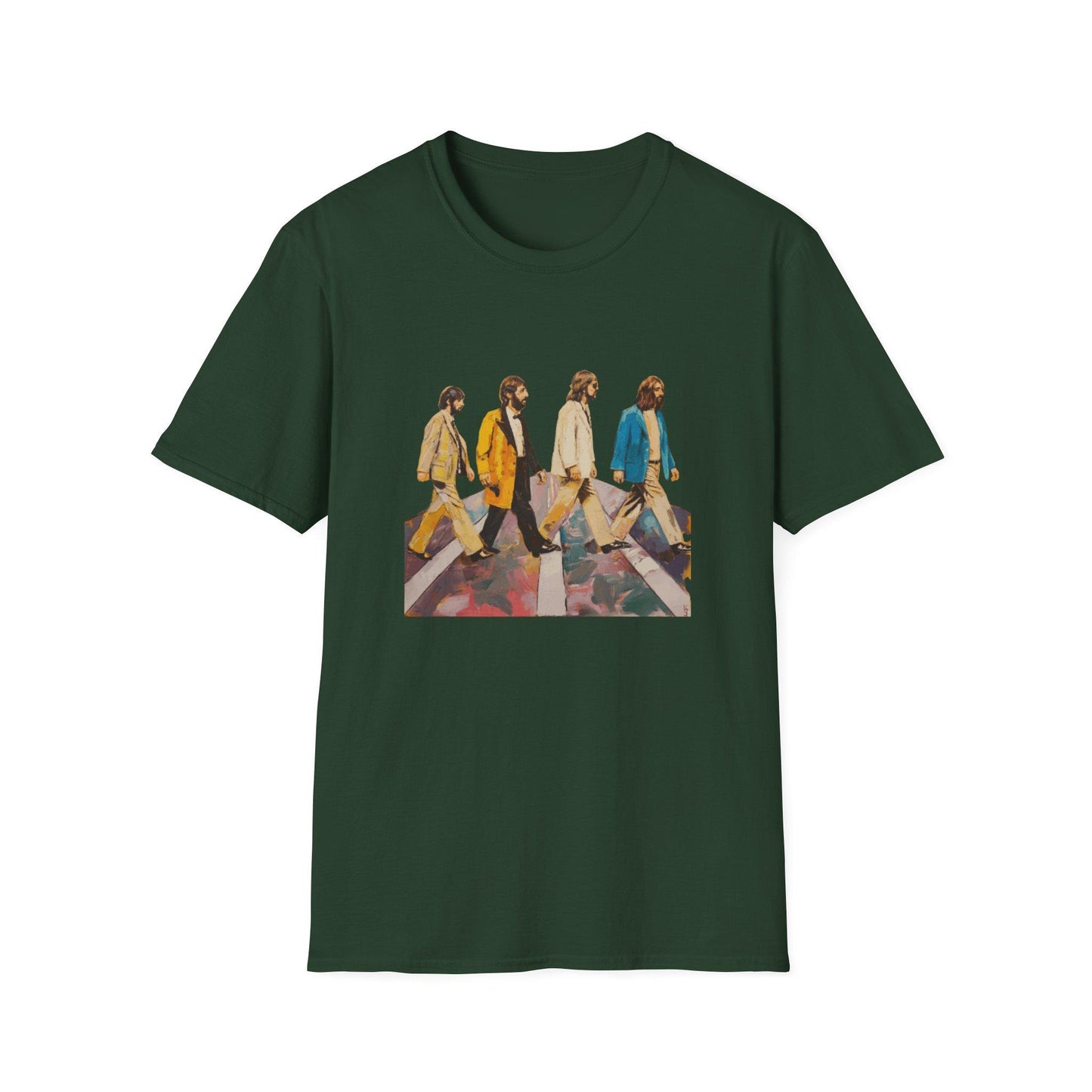Beatles Abbey Road T-Shirt, Retro Music Band Tee