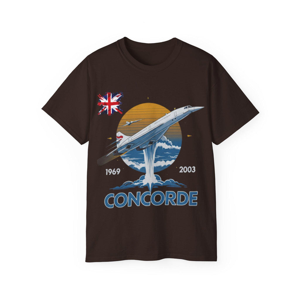 Concorde Flight T-Shirt, Aircraft Tee, Airplane Shirt, Aviation Gift, Pilot Top