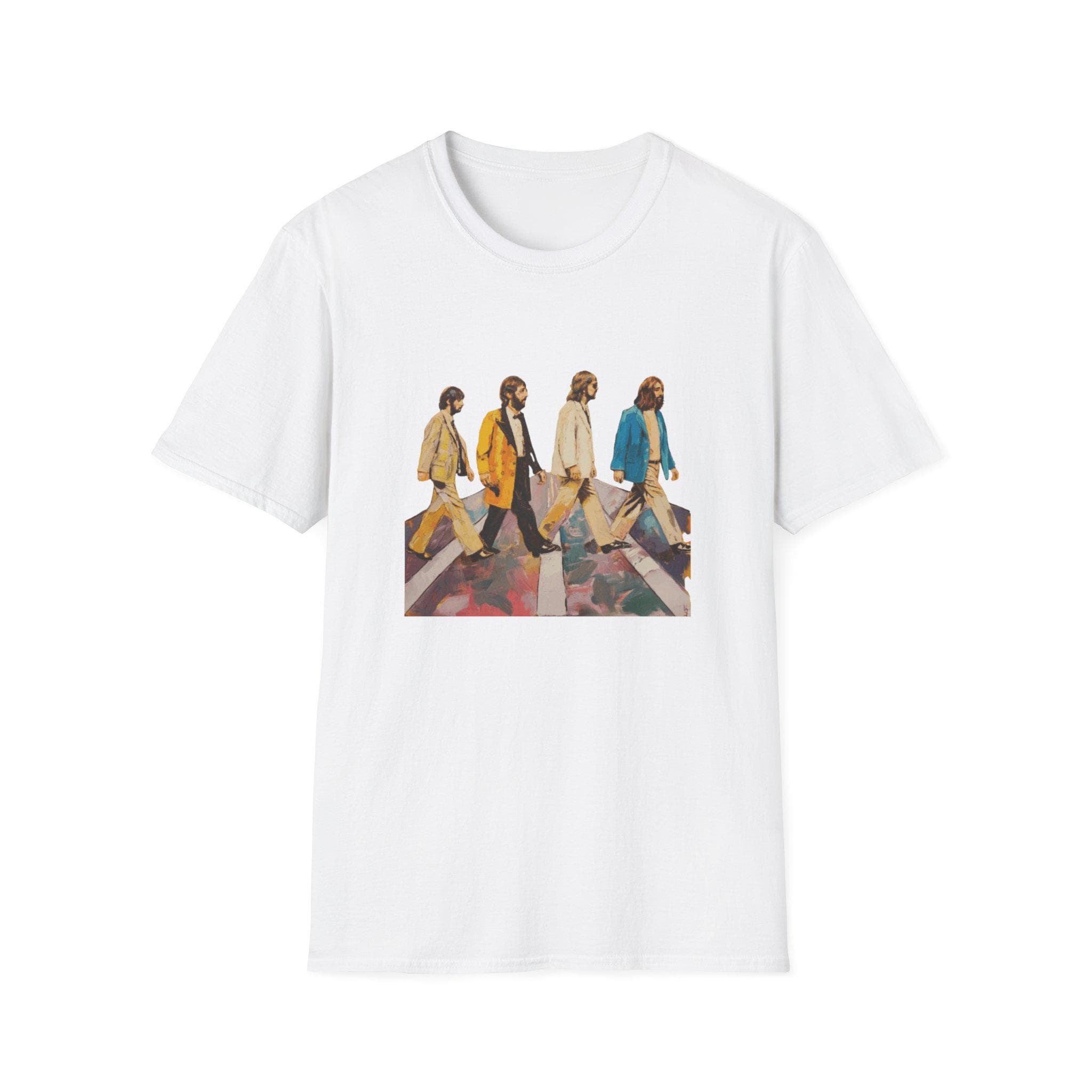 Beatles Abbey Road T-Shirt, Retro Music Band Tee