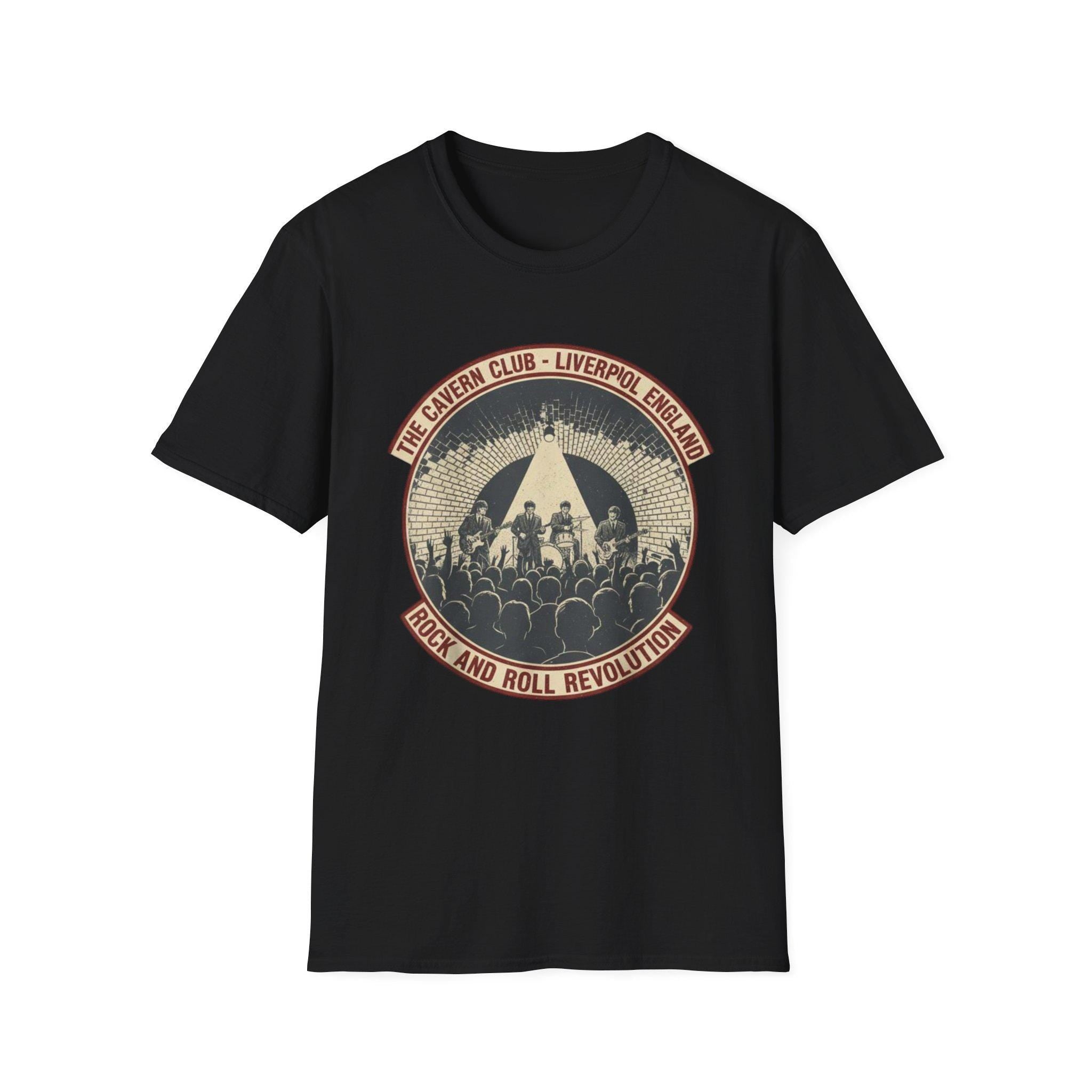 Mersey Sound Cavern Liverpool T-Shirt | Beatles Era Music History