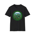 Aircraft Design Unisex Softstyle T-Shirt for Aviation Enthusiasts, Lightweight Cotton Tee, Classic Fit Crew Neck Top