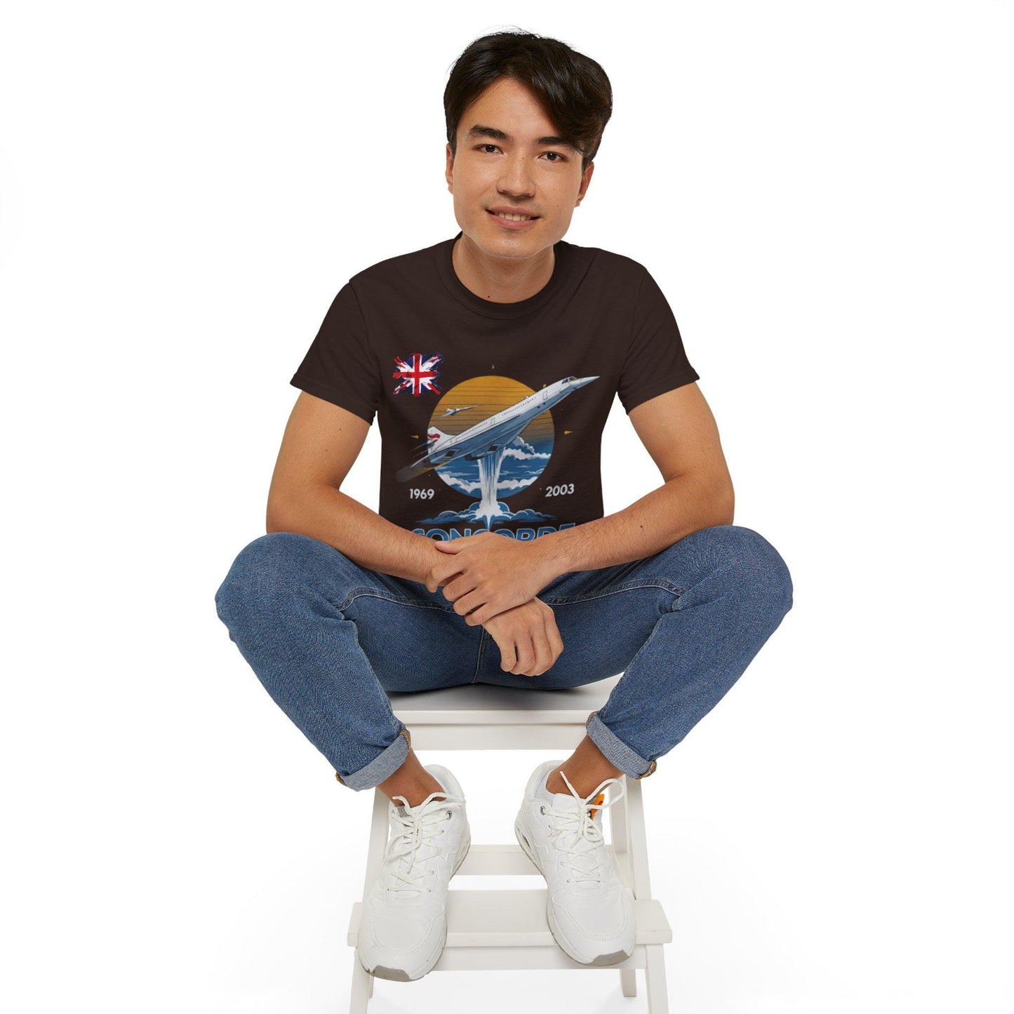 Concorde Flight T-Shirt, Aircraft Tee, Airplane Shirt, Aviation Gift, Pilot Top