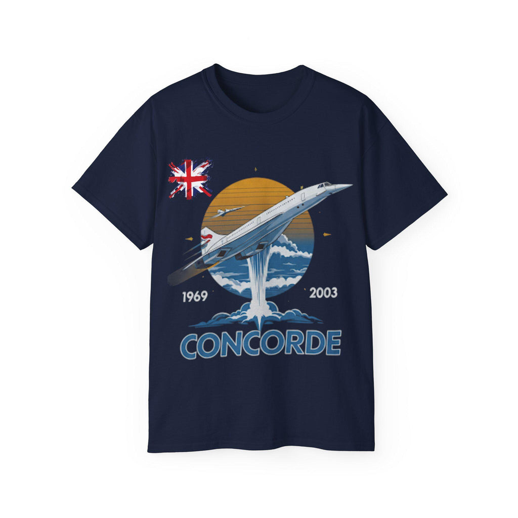 Concorde Flight T-Shirt, Aircraft Tee, Airplane Shirt, Aviation Gift, Pilot Top