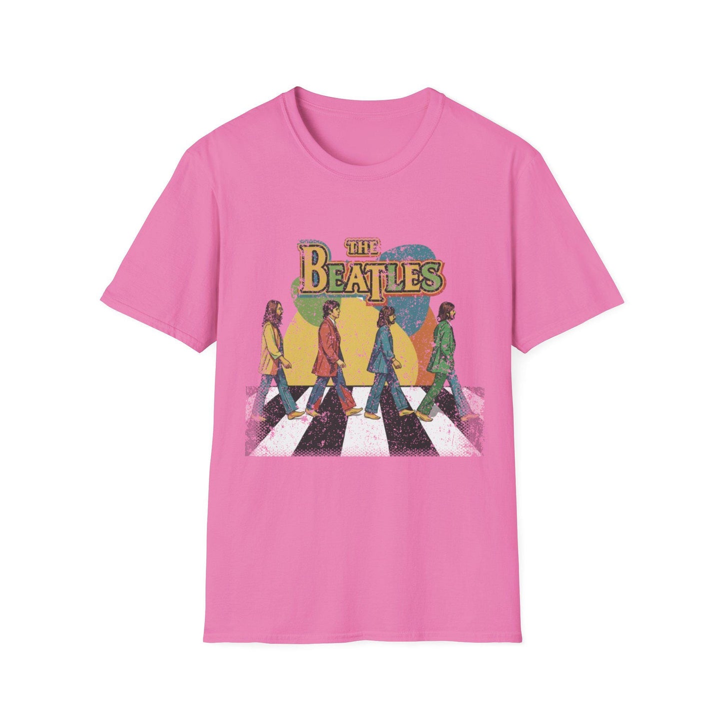Vintage Beatles Abbey Road Retro Distressed Unisex T-Shirt, Music Tee, Graphic Tee, Classic Rock Shirt, Beatles Fan Gift