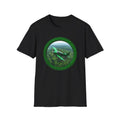 Aircraft Design Unisex Softstyle T-Shirt for Aviation Enthusiasts, Lightweight Cotton Tee, Classic Fit Crew Neck Top