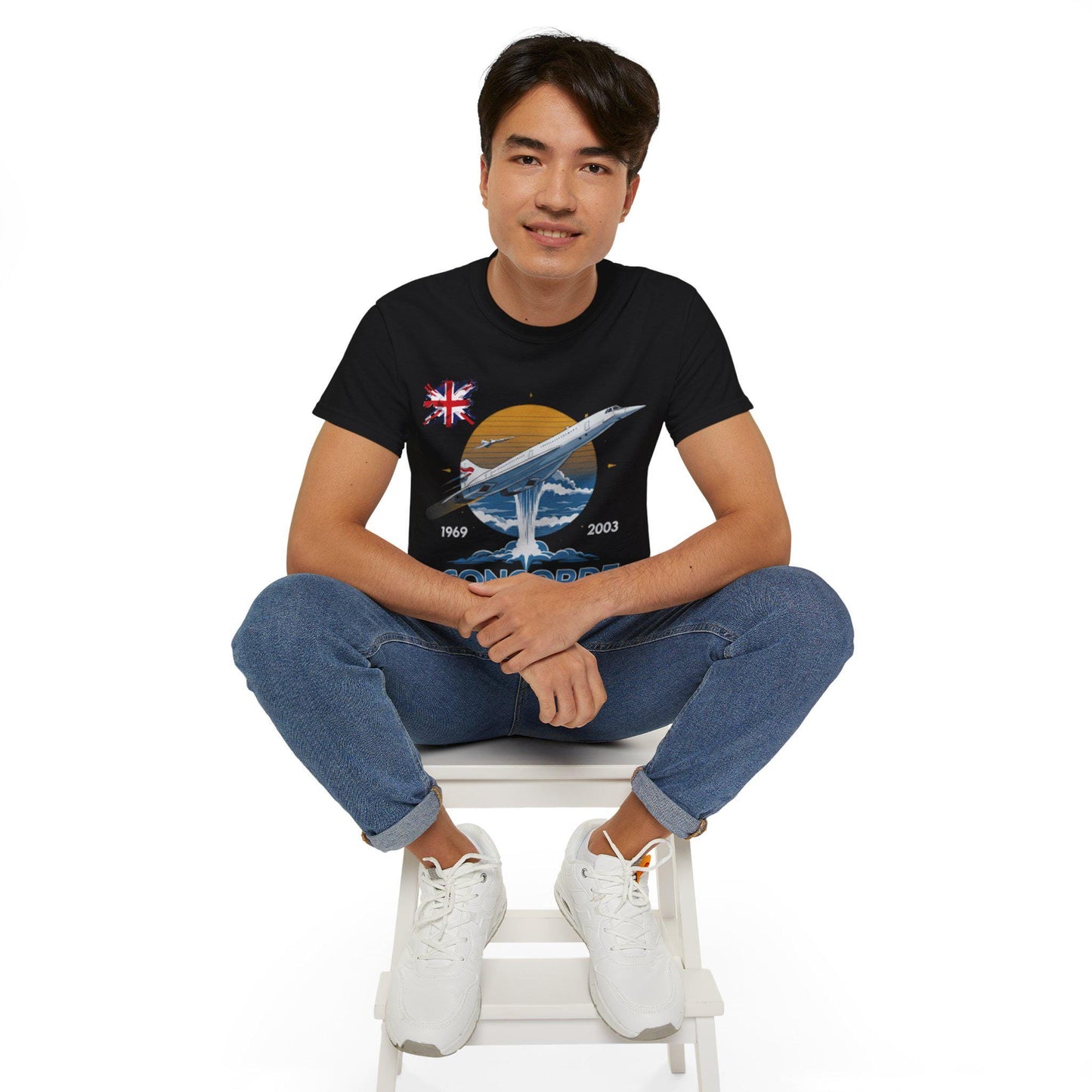 Concorde Flight T-Shirt, Aircraft Tee, Airplane Shirt, Aviation Gift, Pilot Top