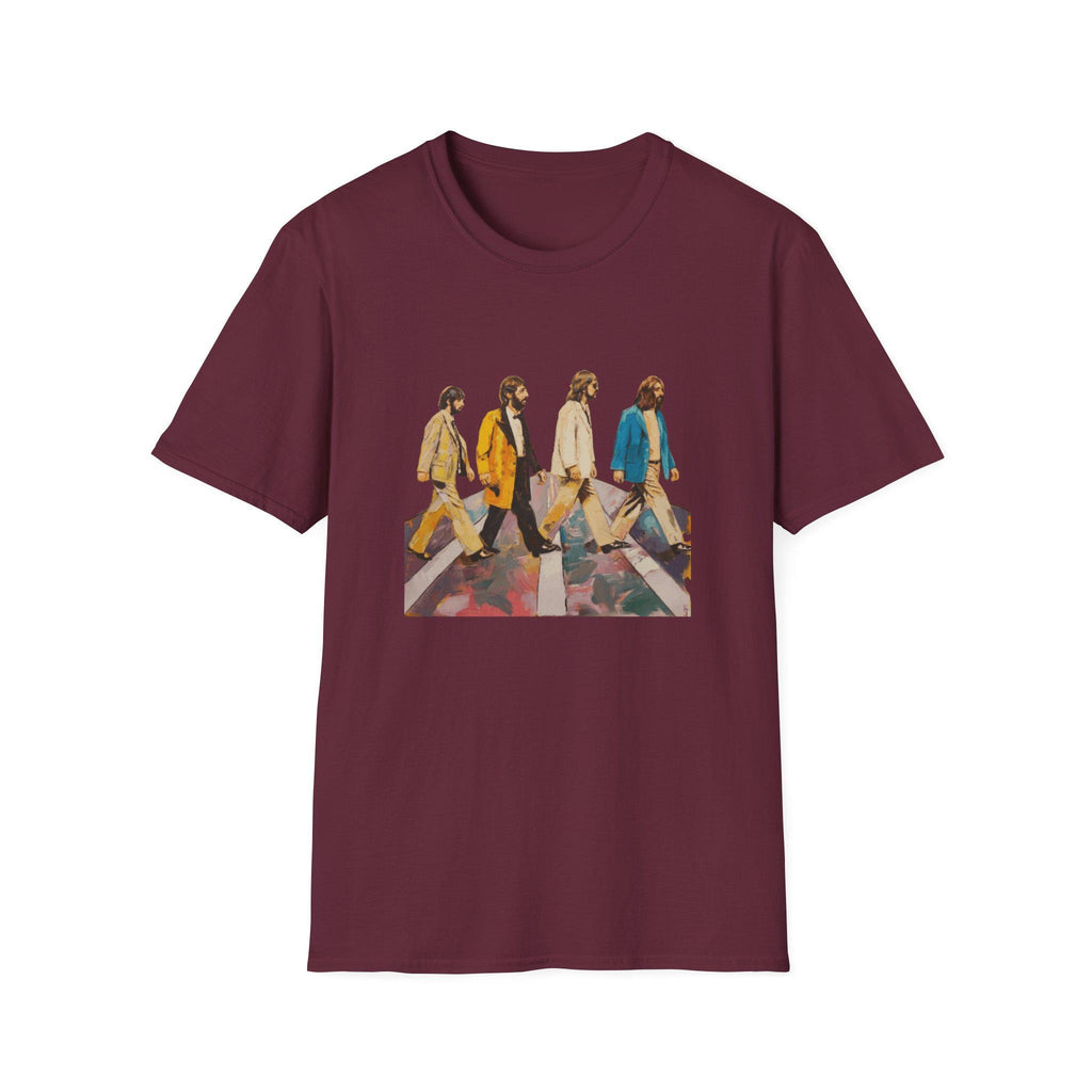 Beatles Abbey Road T-Shirt, Retro Music Band Tee