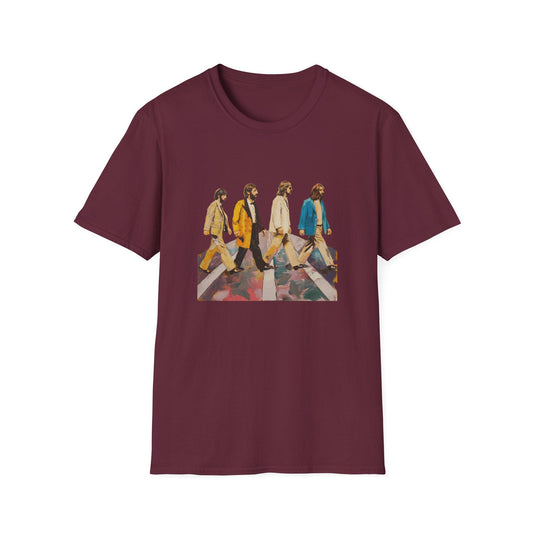 Beatles Abbey Road T-Shirt, Retro Music Band Tee