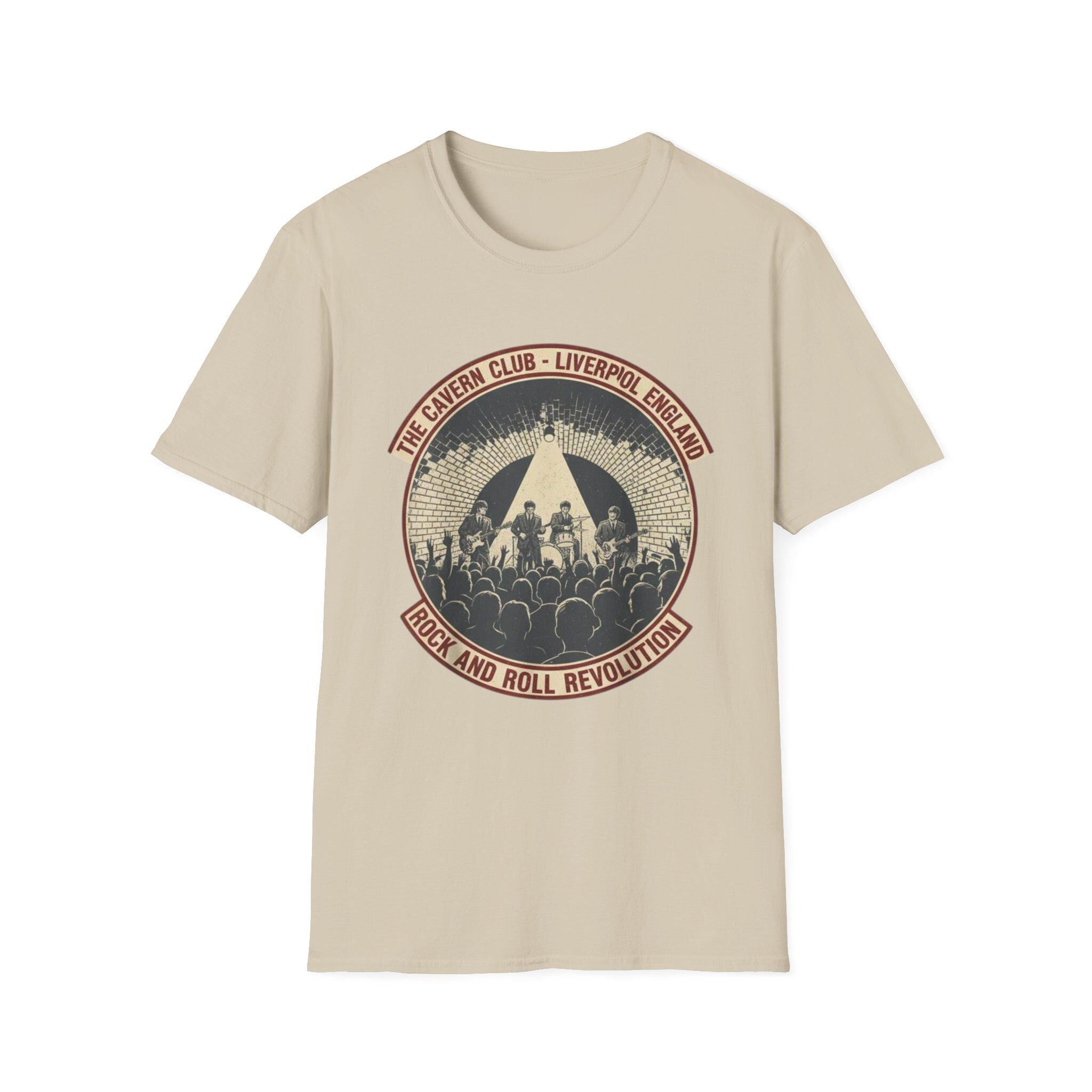 Mersey Sound Cavern Liverpool T-Shirt | Beatles Era Music History
