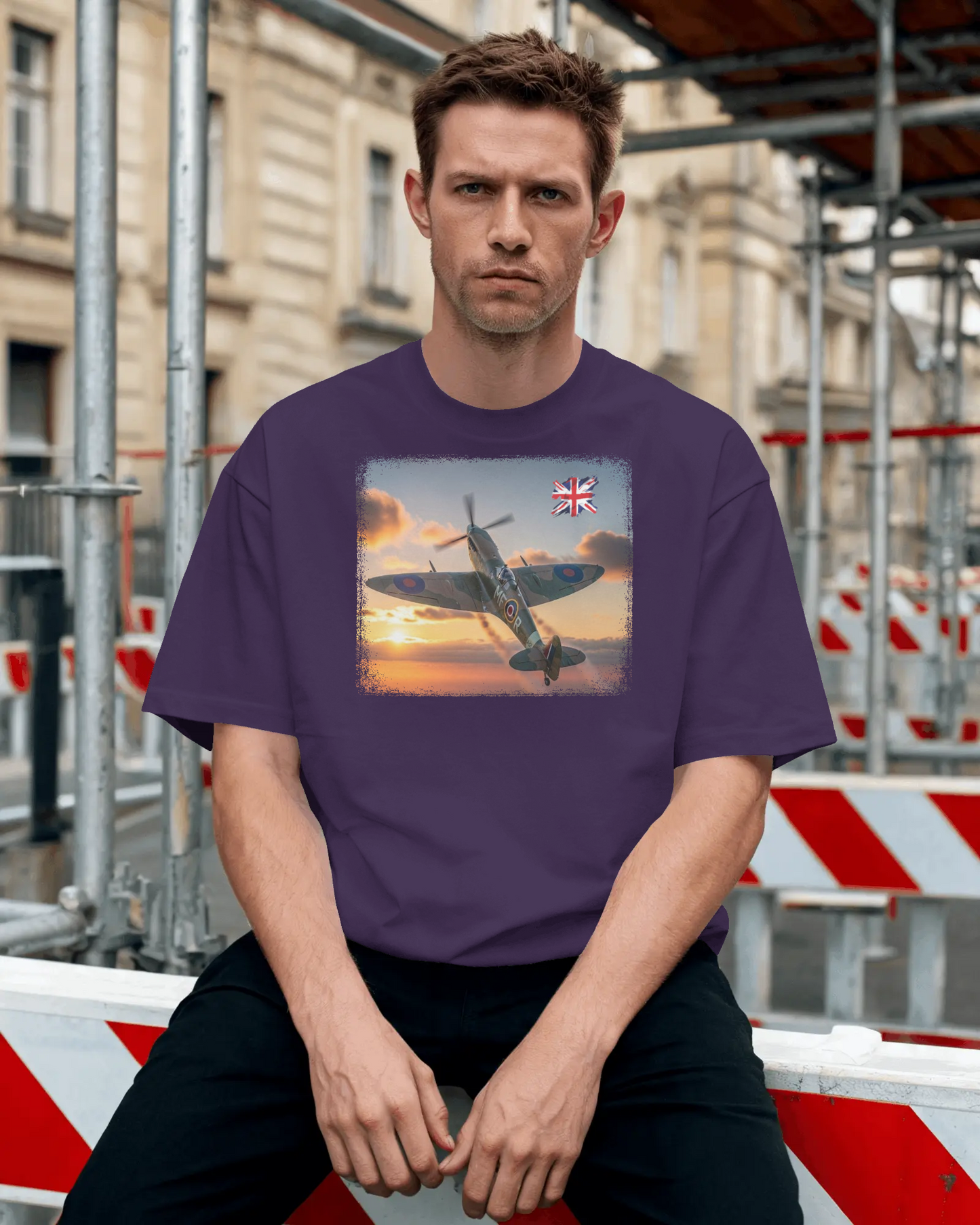 Unique Heritage Spitfire tee