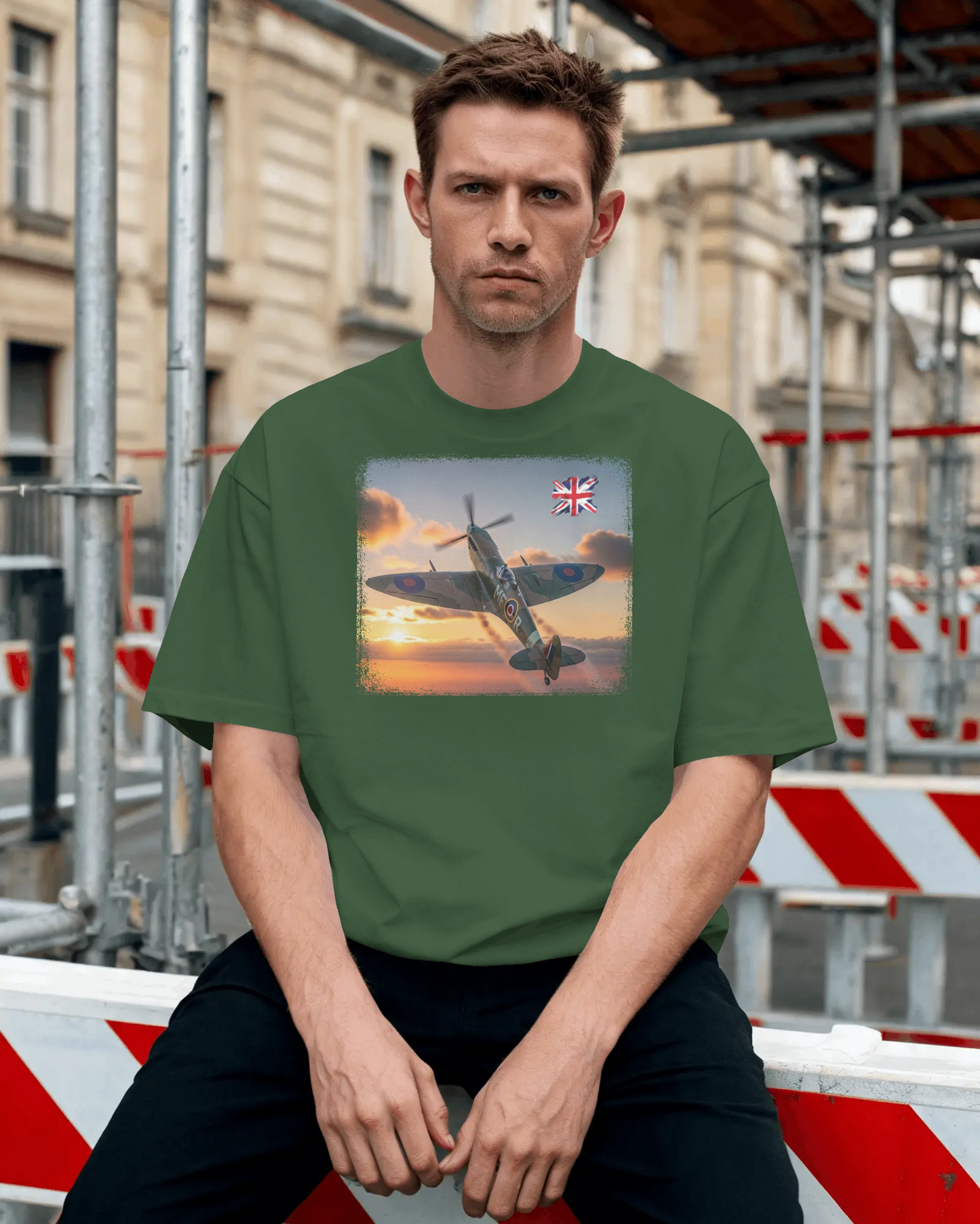 Unique Heritage Spitfire tee